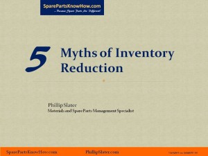 5 Myths of Inventory Reduction