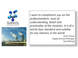 Quote from Sasol