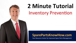 spare parts inventory prevention