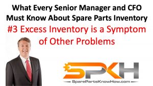 Excess Spare Parts Inventory